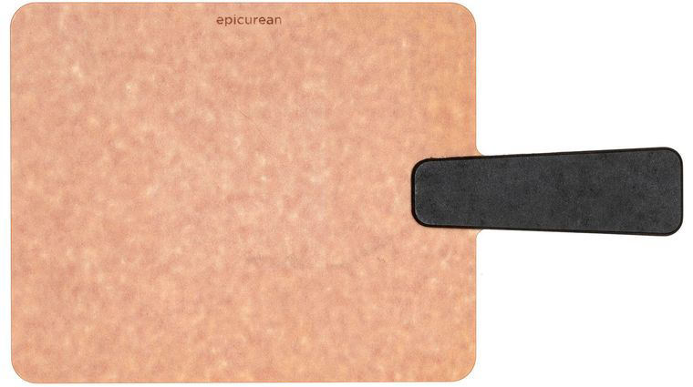Epicurean Handy Plus Wood Fiber Cutting/Serving Board, Natural/Slate, 9 inch x 7.5 inch