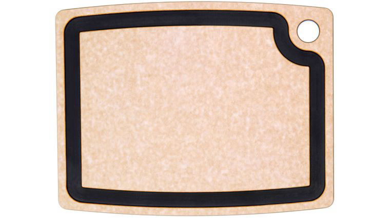 Epicurean Gourmet Series Wood Fiber Cutting Board, Natural/Slate, 14.5 inch x 11.25 inch