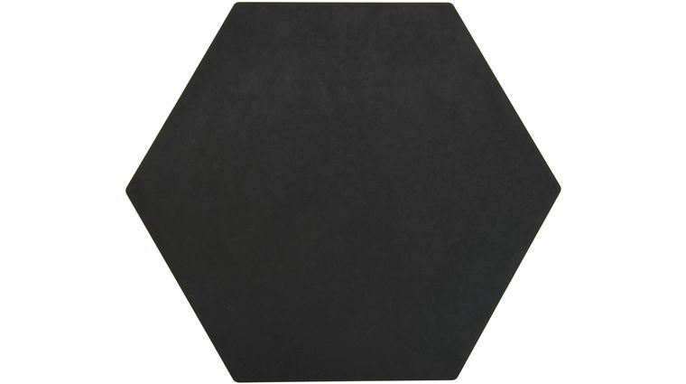 Epicurean Display Hexagon Wood Fiber Serving and Display Cutting Board, Slate, 17 inch × 14.5 inch