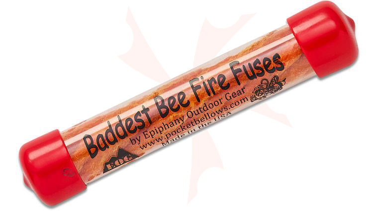 Epiphany Outdoor Gear Pocket Bellows Baddest Bee Fire Fuses, Pack of 8 Long Fuses, Water Resistant Carrying Case, 16  Uses