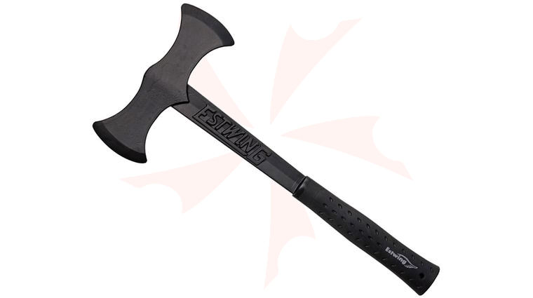Estwing Black Eagle Double Bit Axe 16-5/8 inch Overall, Black Nylon Sheath