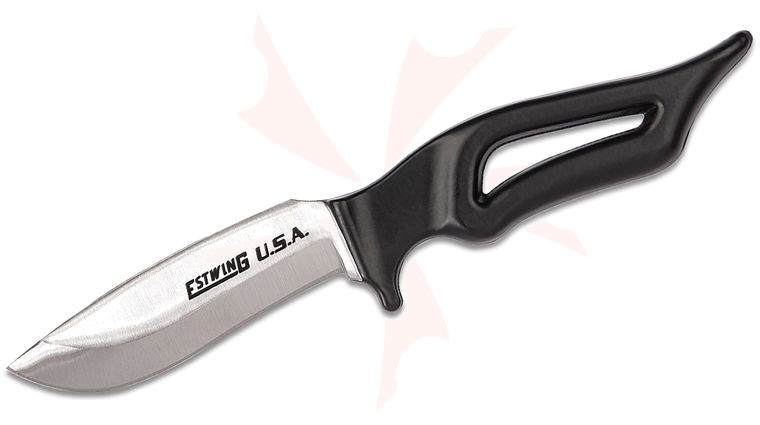 Estwing Fixed Blade Knife 4 inch Satin Bowie, Nylon Sheath