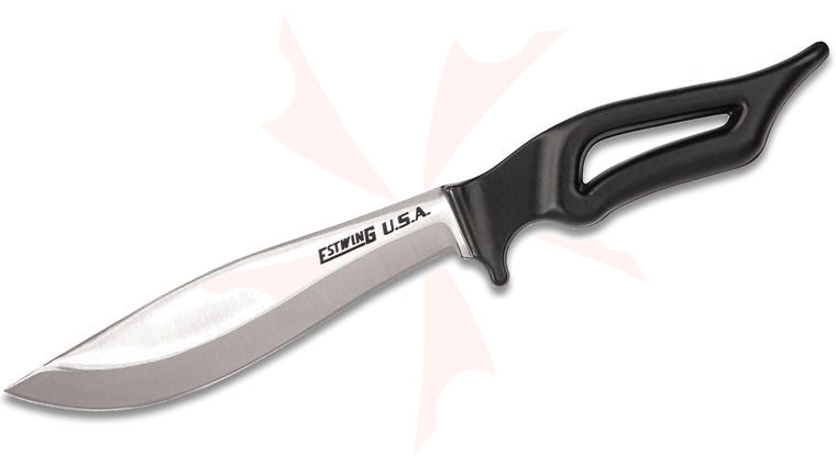 Estwing Fixed Blade Knife 6 inch Satin Bowie, Nylon Sheath
