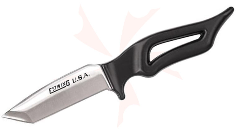 Estwing Fixed Blade Knife 4 inch Satin Tanto, Nylon Sheath