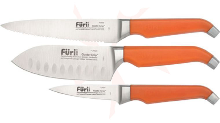 naokiBlu-rayREドライブ2台セット‼️ Furi Rachael Ray Share Our Strength Kitchen Trio Set - KnifeCenter