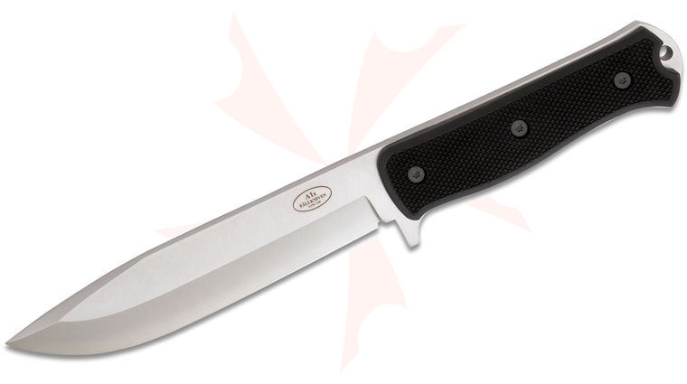 Fallkniven A1x Swedish Survival Knife 6.34 inch Satin Laminated CoS Blade, Thermorun Handle, Zytel Sheath