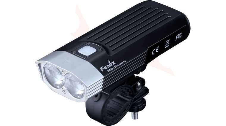 Fenix BC30R V2.0 Rechargeable LED Bike Light, Gray/Black, 2200 Max Lumens