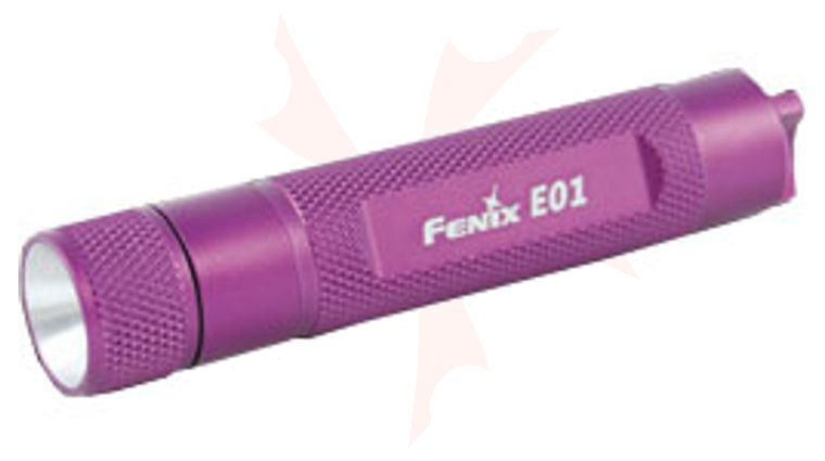 fenix eo1 flashlight pink E01 V2.0 AAA Black thin optical lens The Best Flashlights