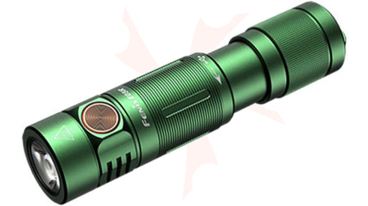Fenix E05R Mini Keychain LED Flashlight - 400 Lumens, Green