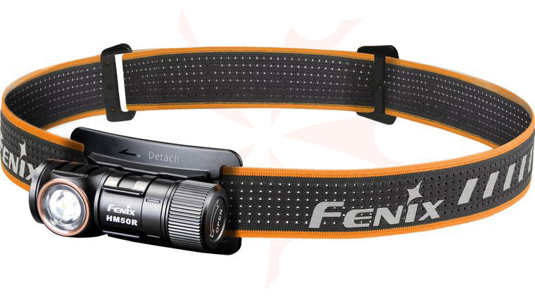 Fenix HM50R V2.0 Rechargeable LED Headlamp, Black, 500 Max Lumens