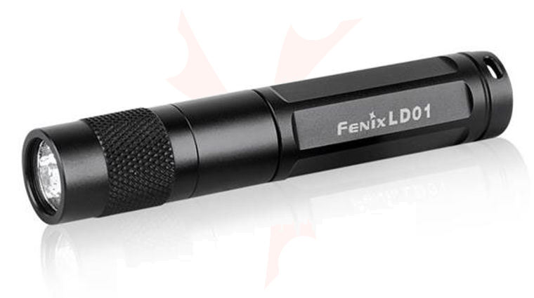 Fenix LD01 LED Flashlight, Black, 72 Max Lumens