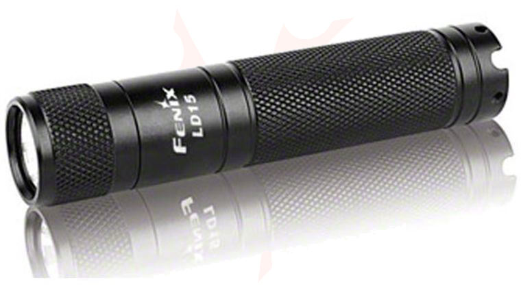 Fenix LD15 LED Flashlight, Black, 117 Max Lumens - KnifeCenter