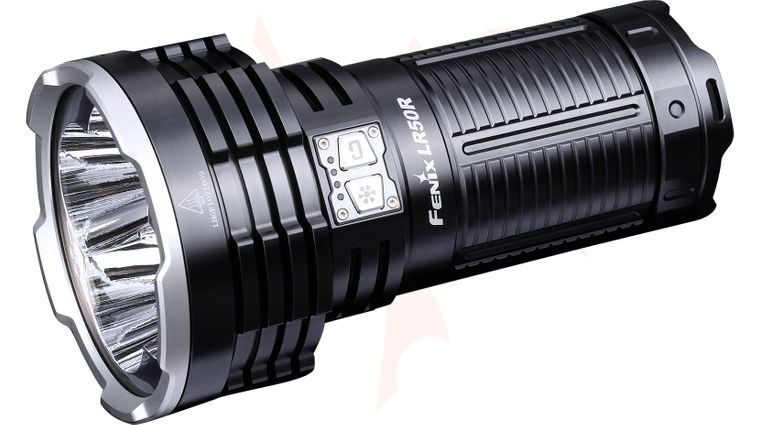 Fenix LR50R High-Performance Rechargeable LED Searchlight, Black, 12000 Max Lumens