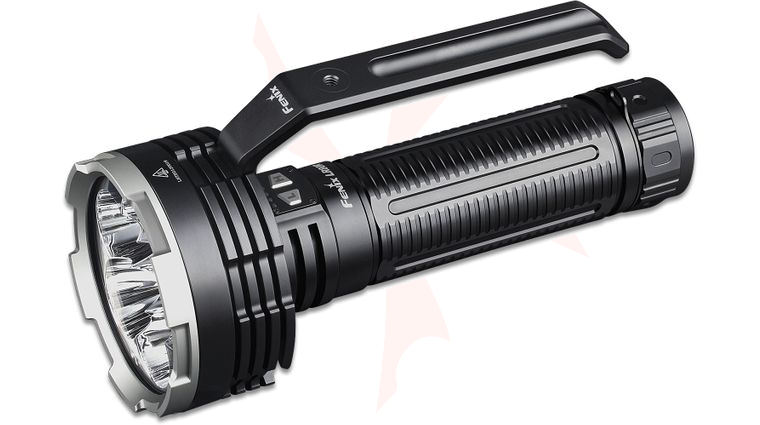 Fenix LR80R Rechargeable LED Flashlight, Black, 18,000 Max Lumens
