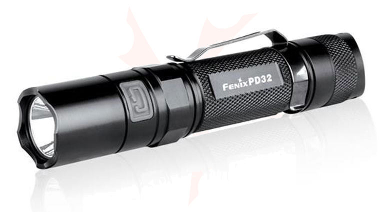 Fenix PD32 LED Flashlight, Black, 340 Max Lumens