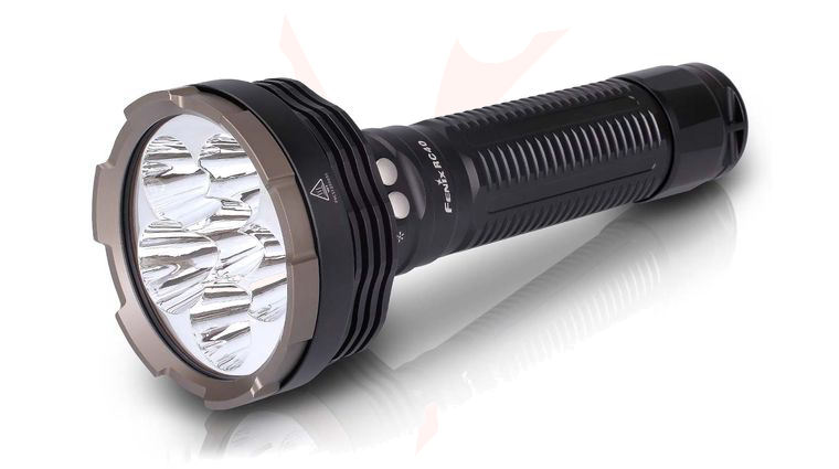 Fenix RC40 Rechargeable LED Flashlight, Black, 6000 Max Lumens, 2016 Upgrade