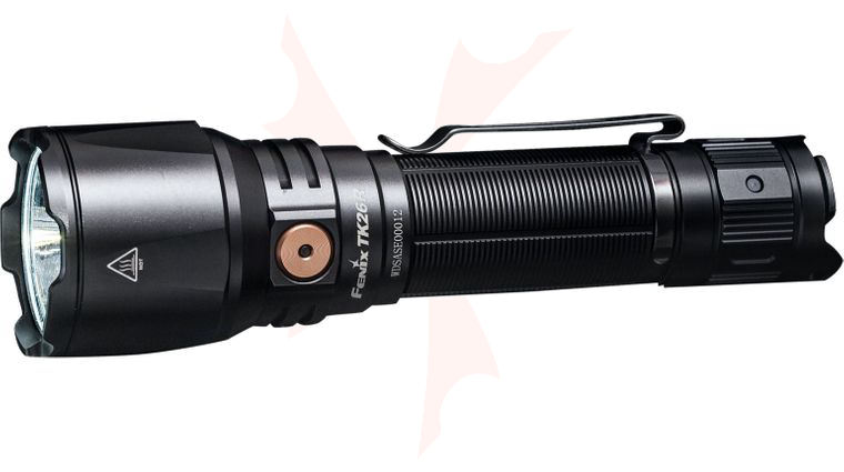 Fenix TK26R High-Performance Rechargeable LED Flashlight, Black, 1500 Max Lumens