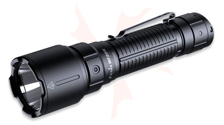 Fenix WF26R Rechargeable LED Flashlight, Black, 3000 Max Lumens