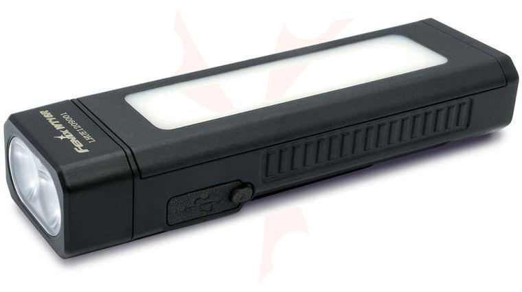 Fenix WT16R Rechargeable Magnetic LED Flashlight, Black, 300 Max Lumens