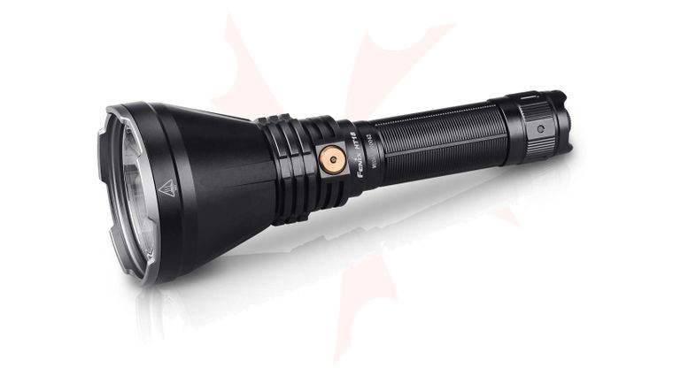 Fenix HT18 Long-Range Hunting LED Flashlight, Black, 1500 Max Lumens