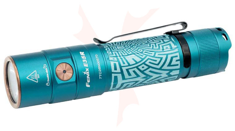 Fenix E35R Rechargeable LED Flashlight, Graffiti, 3100 Max Lumens