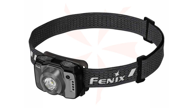 Fenix HL12RV2 Rechargeable LED Headlamp, Gray, 500 Max Lumens