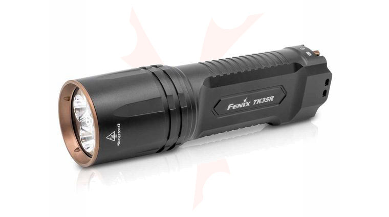 Fenix TK35R Rechargeable LED Flashlight, Black, 5800 Max Lumens