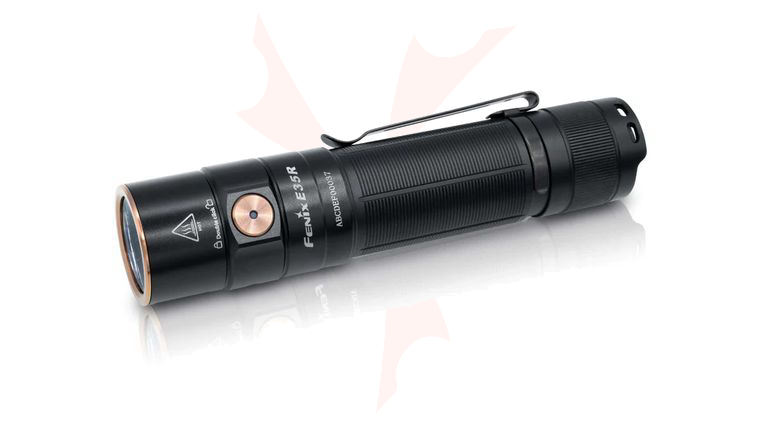 Fenix E35R Rechargeable LED Flashlight, Black, 3100 Max Lumens