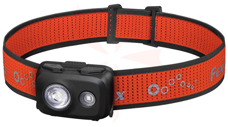 Fenix HL16 Lighweight LED Headlamp, Black, 450 Max Lumens