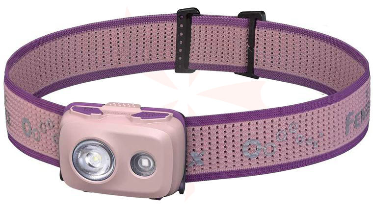 Fenix HL16 Lighweight LED Headlamp, Pink, 450 Max Lumens