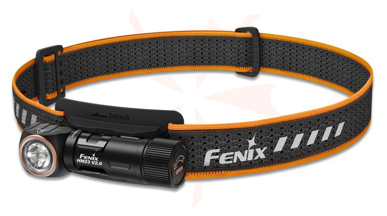 Fenix HM23 V2.0 LED Headlamp, Black, 300 Max Lumens
