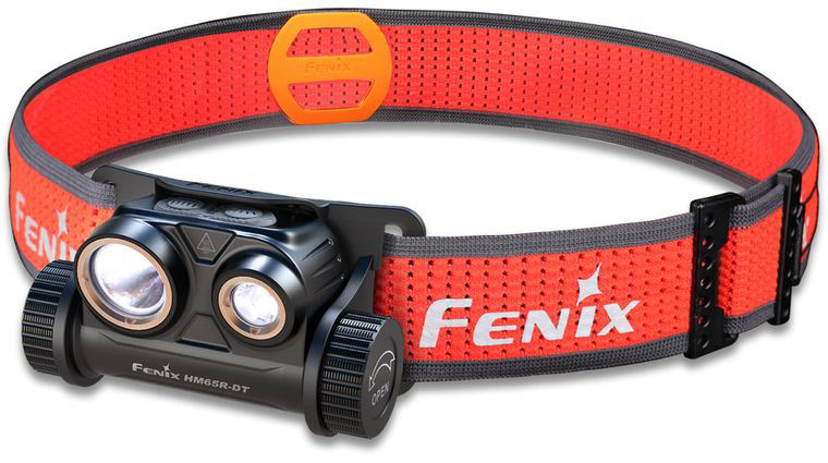 Fenix HM65R-DT Rechargeable LED Headlamp, Black, 1500 Max Lumens