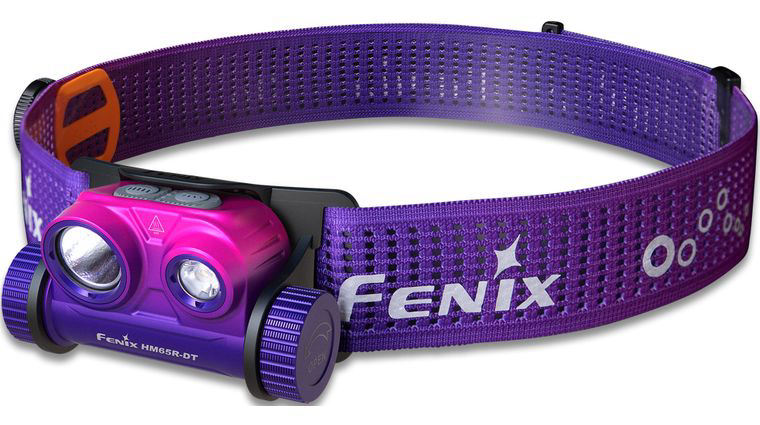 Fenix HM65R-DT Rechargeable LED Headlamp, Nebula, 1500 Max Lumens