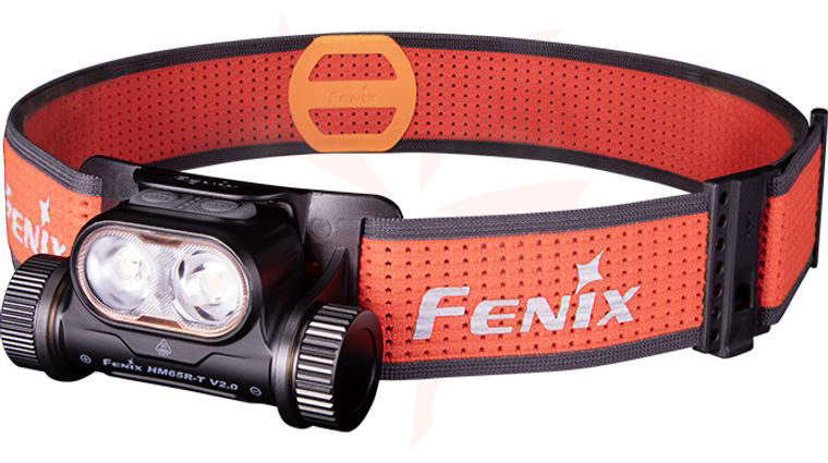Fenix HM65R-T V2.0 Rechargeable LED Trail Running Headlamp, Black, 1600 Max Lumens
