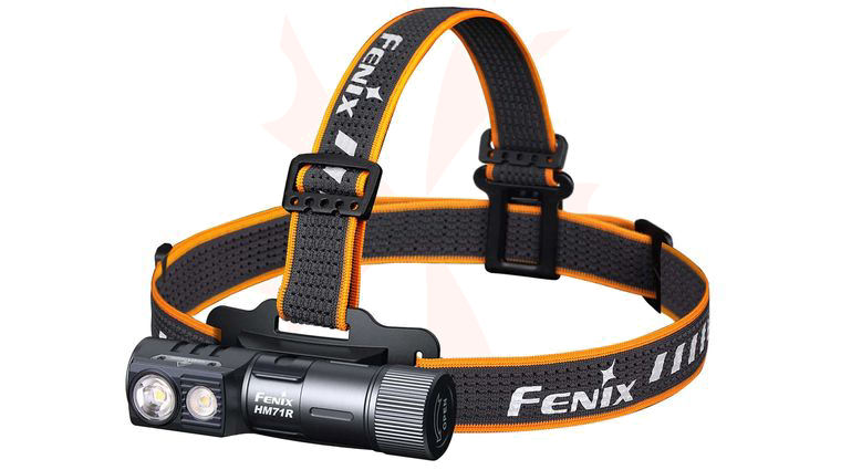Fenix HM71R Rechargeable LED Headlamp, Black, 2700 Max Lumens