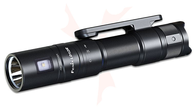 Fenix LD12R Rechargeable LED Flashlight, Black, 600 Max Lumens