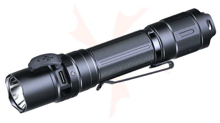 Fenix PD35 Compact Rechargeable LED Tactical Flashlight, Black, 1700 Max Lumens