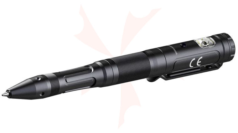 Fenix T6 Aluminum Automatic Contractive Tactical Pen w/ Light, Black