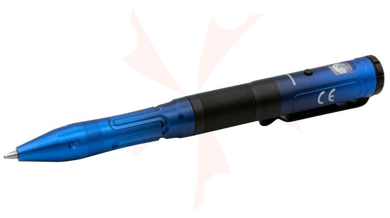 Fenix T6 Aluminum Automatic Contractive Tactical Pen w/ Light, Blue