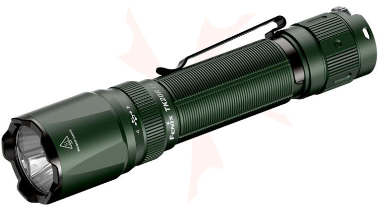 Fenix TK20R-UE-TROPIC Tactical Rechargeable LED Flashlight, Tropic, 2800 Max Lumens