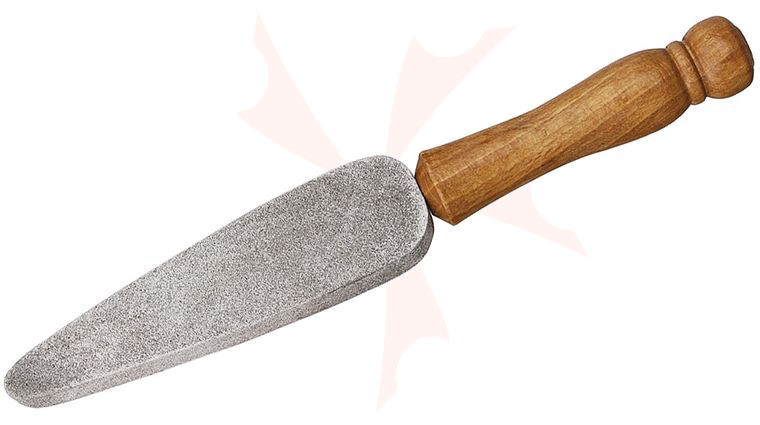 MAM Filmam 81 Kitchen Sharpening Stone, Beech Wood Handle