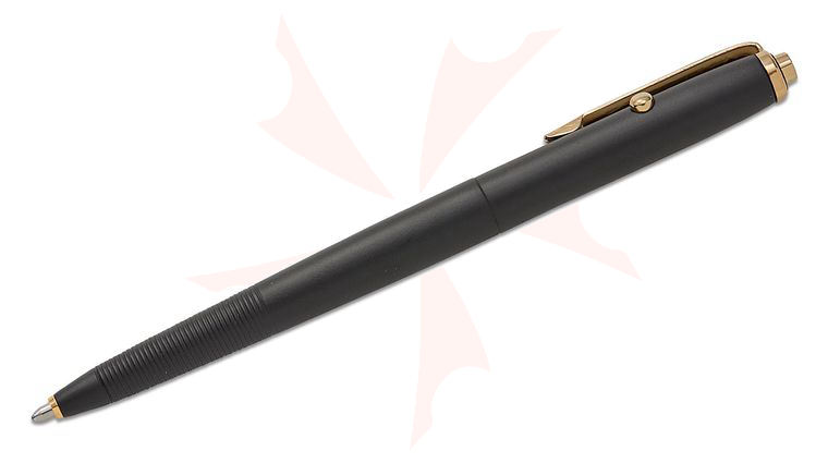 Fisher Original Astronaut Retractable Space Pen, Graphite Black Cerakote with Gold Titanium Accents