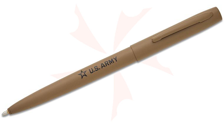 Fisher Space Pen FDE Cerakote Retractable Cap-O-Matic Pen, U.S. Army Star