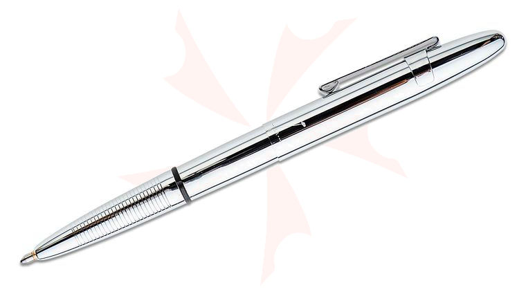 Fisher Chrome Bullet Space Pen with Clip