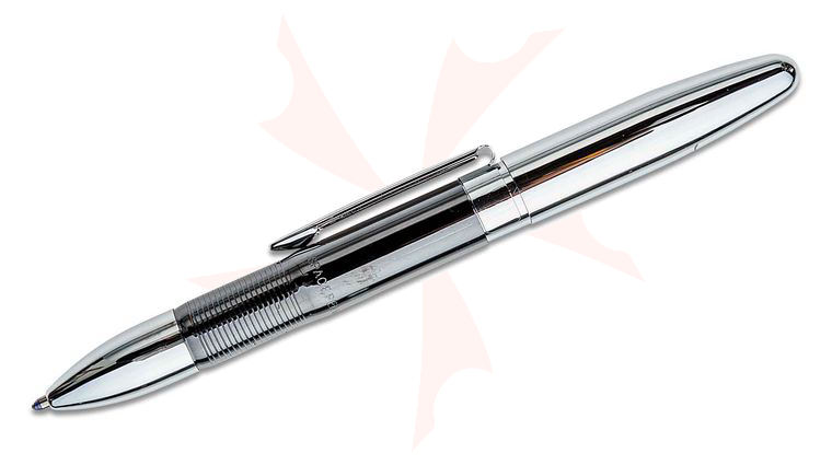 Fisher INFINIUM Space Pen, Black Titanium Nitride and Chrome, Blue Ink, Medium Point