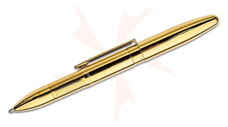 Fisher INFINIUM Space Pen, Gold Titanium Nitride, Black Ink, Medium Point