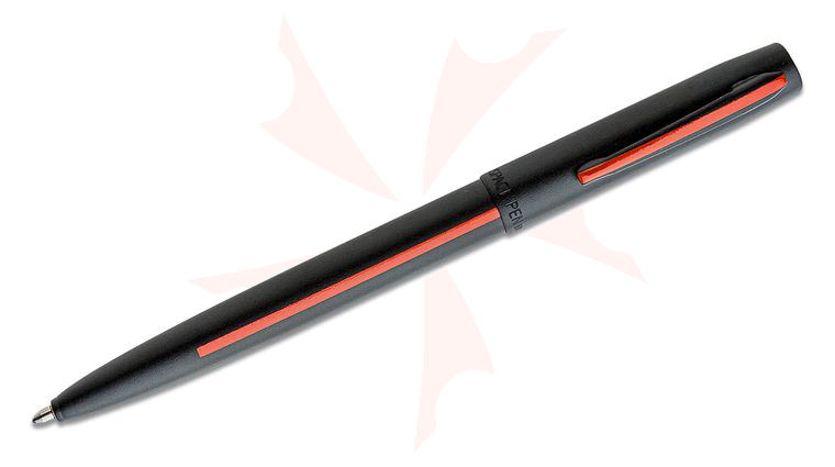 Fisher First Responder Series Cap-O-Matic Space Pen, Red Line Firefighter, Gift Box
