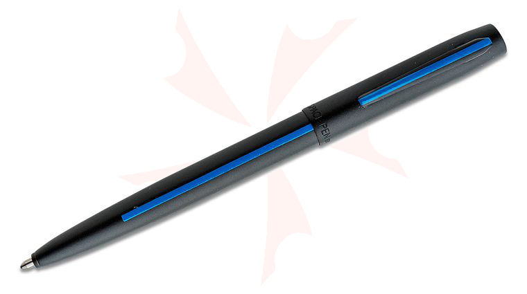 Fisher First Responder Series Cap-O-Matic Space Pen, Blue Line Law Enforcement, Gift Box