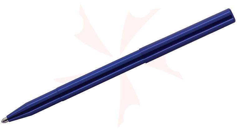 Fisher Stowaway Space Pen, Blue Anodized Aluminum