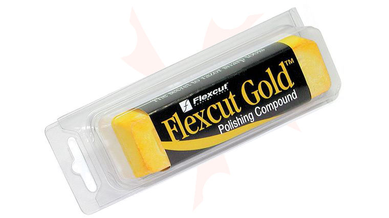 Flexcut Gold Polishing Compound, 6 oz. Bar